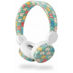 NEDIS HPWD4100WT WIRED HEADPHONES 1.2M ROUND CABLE ON-EAR ELEPHANT WHITE