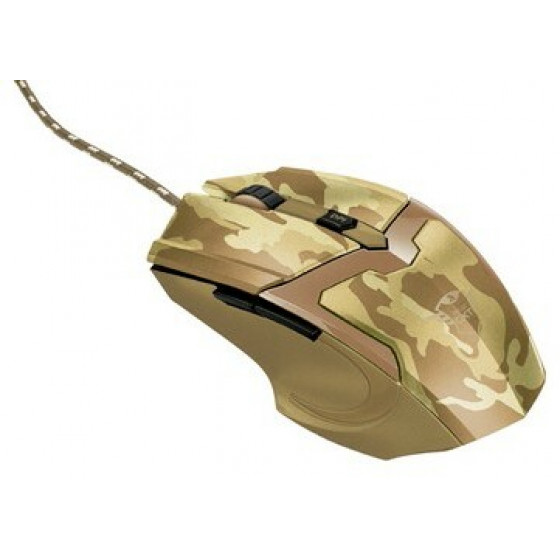 TRUST GXT 101D GAV OPTICAL GAMING MOUSE DESERT CAMO - (22794)