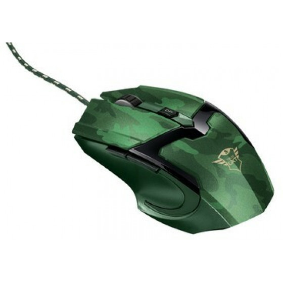 TRUST GXT 101D GAV OPTICAL GAMING MOUSE JUNGLE CAMO - (22793)