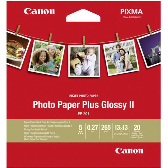 CANON ����������� ����� PP-201 5X5 INCH 265G 20 ����� - (2311B060)