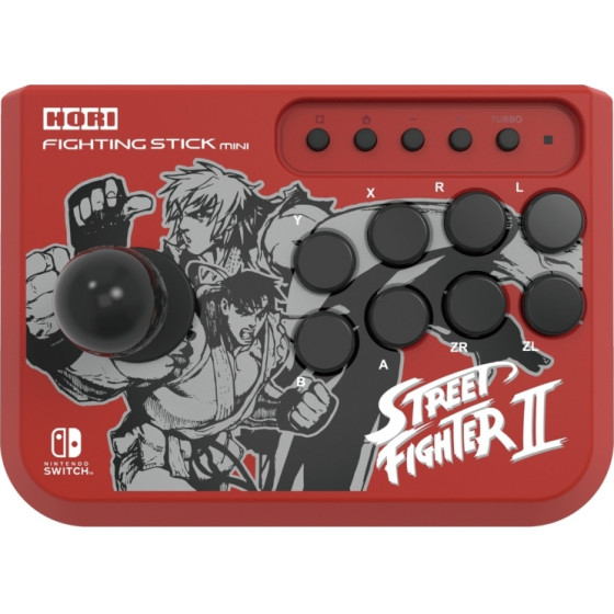 HORI FIGHTING STICK MINI STREET FIGHTER II RYU & KEN FOR NINTENDO SWITCH - (NSW-193U)