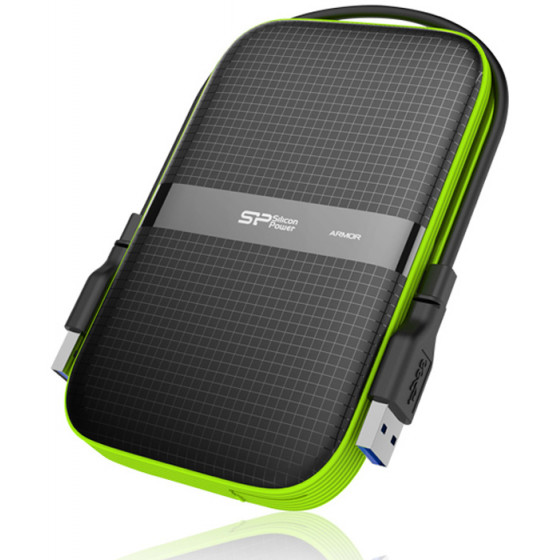 SILICON POWER ���������� HDD ARMOR A60 1TB USB 3.1 ����� - (SP010TBPHDA60S3K)