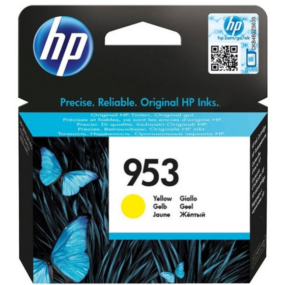 HP INKJET CARTRIDGE NO 953 YELLOW 700P - (F6U14AE)