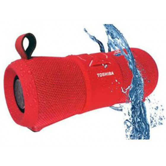 TOSHIBA AUDIO BLUETOOTH PORTABLE SPEAKER RED - (TY-WSP200-RED)