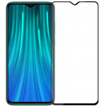 POWERTECH TEMPERED GLASS 5D FULL GLUE ��� XIAOMI REDMI NOTE 8 PRO ����� - (TGC-0364)