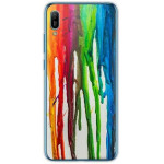 INOS ���� TPU ��� HUAWEI Y6 2019 ART THEME VERTICAL WATERCOLOR - (5205598125646)