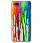 INOS ���� TPU ��� XIAOMI MI 8 LITE ART THEME VERTICAL WATERCOLOR - (5205598125677)