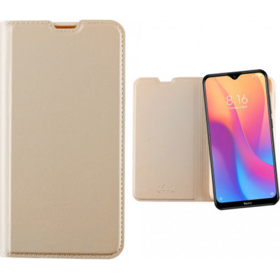 IDOL 1991 ���� ��� XIAOMI REDMI 8A PRIME MAGNET BOOK STAND GOLD - (5205308250682)