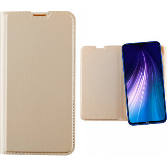 IDOL 1991 ���� ��� XIAOMI REDMI NOTE 8 PRIME MAGNET BOOK STAND GOLD - (5205308250705)