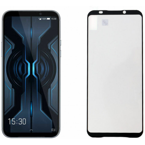 IDOL 1991 TEMPERED GLASS ��� XIAOMI BLACK SHARK 2 PRO 9H 0.25MM FULL GLUE SPECIAL FULL COVER BLACK - (5205308248924)