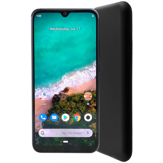 LIME SUCCESSORIES ���� ��� XIAOMI MI A3 VELVET TPU 4 SIDE BLACK - (5205308243790)
