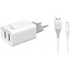 POWERTECH ��������� ������ ��� ������� USB TYPE-C PT-776 2X USB 2.1A