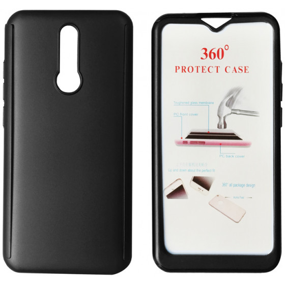 POWERTECH ���� BODY 360 �� TEMPERED GLASS ��� XIAOMI REDMI 8 ����� - (MOB-1388)