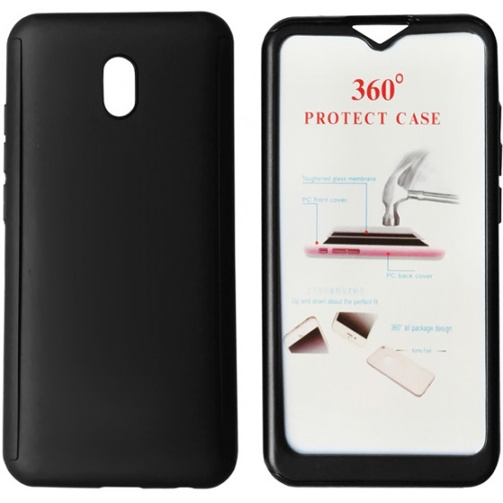 POWERTECH ���� BODY 360 �� TEMPERED GLASS ��� XIAOMI REDMI 8A ����� - (MOB-1386)