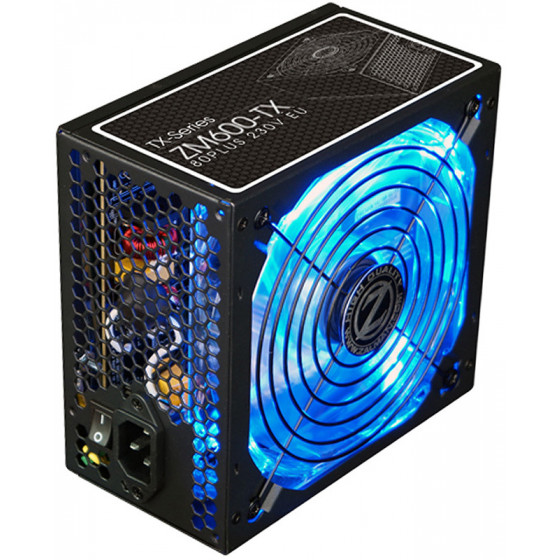 ZALMAN ����������� 600W 80PLUS ACTIVE PFC LED - (ZM600-TX)