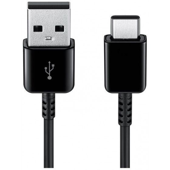 SAMSUNG REGULAR USB 2.0 CABLE USB-C MALE TO USB-A MALE 1.5M BLACK - (EP-DG930IBEGWW)