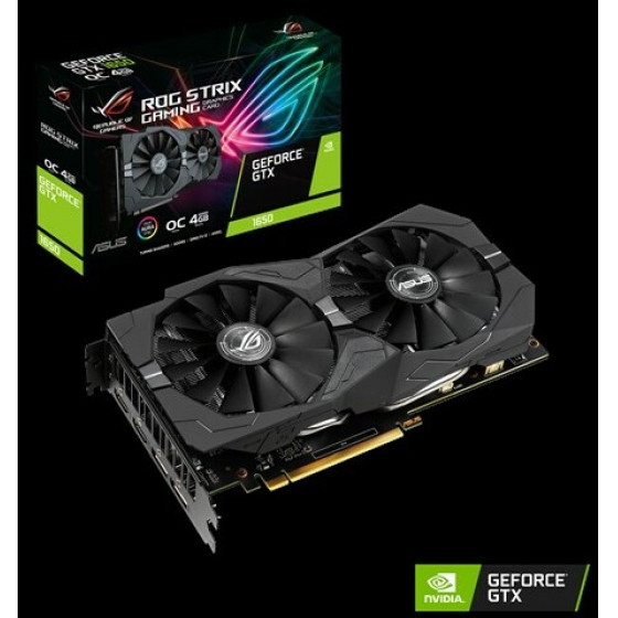 ASUS GEFORCE GTX 1650 4GB ROG STRIX GAMING OC - (90YV0CX1-M0NA00)