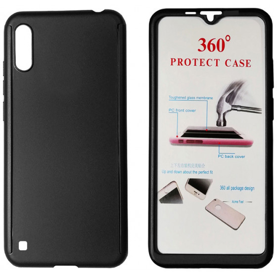 POWERTECH ���� BODY 360 �� TEMPERED GLASS ��� SAMSUNG A10 ����� - (MOB-1396)