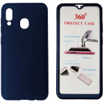 POWERTECH ���� BODY 360 �� TEMPERED GLASS ��� SAMSUNG A40 ���� - (MOB-1405)