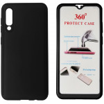 POWERTECH ���� BODY 360 �� TEMPERED GLASS ��� SAMSUNG A50 ����� - (MOB-1406)