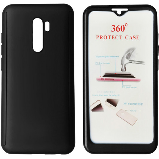POWERTECH ���� BODY 360 �� TEMPERED GLASS ��� XIAOMI NOTE 8 PRO ����� - (MOB-1390)