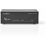 NEDIS 4-PORT VGA SPLITTER BLACK - (CSPL5904BK)