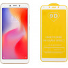IDOL 1991 TEMPERED GLASS ��� XIAOMI REDMI 6A/REDMI 6 9H 0.25MM 9D FULL GLUE SPECIAL FULL COVER WHITE - (5205308241109)