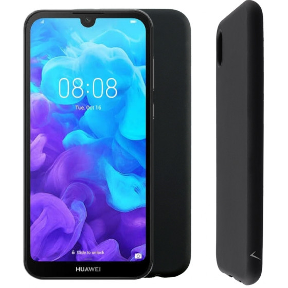 VOLTE-TEL ���� ��� HUAWEI Y5 2019/HONOR 8S SILICON TPU BLACK - (5205308247583)