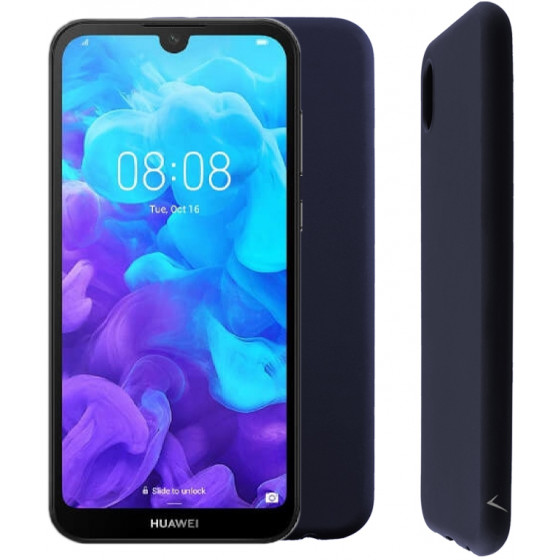 VOLTE-TEL ���� ��� HUAWEI Y5 2019/HONOR 8S SILICON TPU BLUE - (5205308248085)