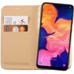VOLTE-TEL ���� ��� SAMSUNG A10 2019 A105 POCKET MAGNET BOOK STAND GOLD - (5205308239793)