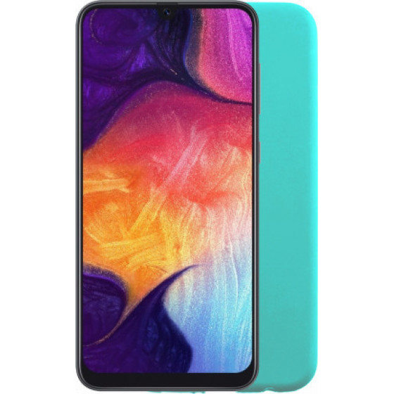 VOLTE-TEL ���� ��� SAMSUNG A30S A307/A50 2019 A505 SILICON TPU LIGHT BLUE - (5205308241789)