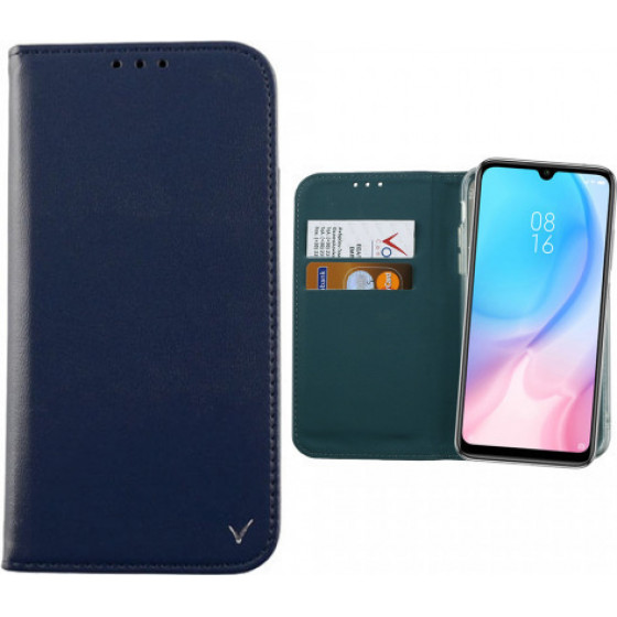 VOLTE-TEL ���� ��� XIAOMI MI A3 POCKET MAGNET BOOK STAND BLUE - (5205308248177)