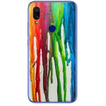 INOS ���� TPU ��� XIAOMI REDMI 7 ART THEME VERTICAL WATERCOLOR - (5205598124175)