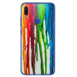 INOS ���� TPU ��� XIAOMI REDMI NOTE 7 ART THEME VERTICAL WATERCOLOR - (5205598124205)