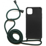 INOS ���� TPU CROSSBODY ��� APPLE IPHONE 11 PRO MAX SHOCK PROOF ����� �� ���� STRAP - (5205598132347)