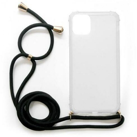 INOS ���� TPU CROSSBODY ��� APPLE IPHONE 11 PRO SHOCK PROOF ������� �� ����� STRAP - (5205598129576)
