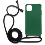 INOS ���� TPU CROSSBODY ��� APPLE IPHONE 11 SHOCK PROOF ������� �� ����� STRAP - (5205598132569)