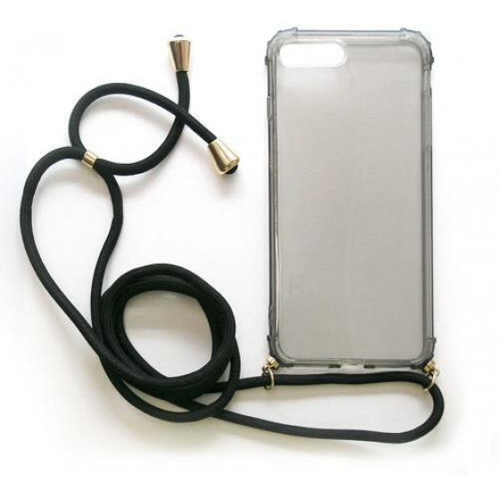 INOS ���� TPU CROSSBODY ��� APPLE IPHONE 7 PLUS ��� IPHONE 8 PLUS SHOCK PROOF SMOKE �� ����� STRAP - (5205598127282)