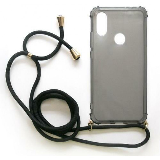 INOS ���� TPU CROSSBODY ��� XIAOMI REDMI 7 SHOCK PROOF SMOKE �� ����� STRAP - (5205598127428)