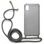INOS ���� TPU CROSSBODY ��� XIAOMI REDMI 7A SHOCK PROOF SMOKE �� ���� STRAP - (5205598129521)