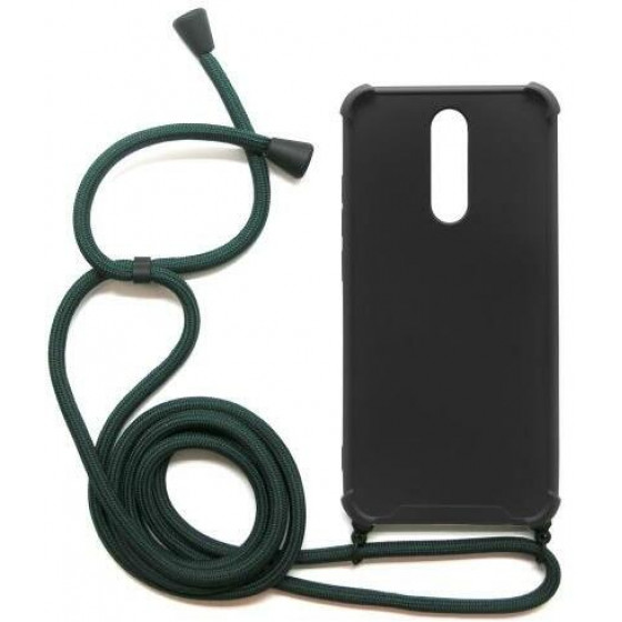 INOS ���� TPU CROSSBODY ��� XIAOMI REDMI 8A SHOCK PROOF ����� �� ���� STRAP - (5205598132521)