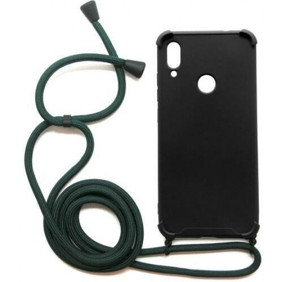 INOS ���� TPU CROSSBODY ��� XIAOMI REDMI NOTE 7 SHOCK PROOF ����� �� ���� STRAP - (5205598132545)