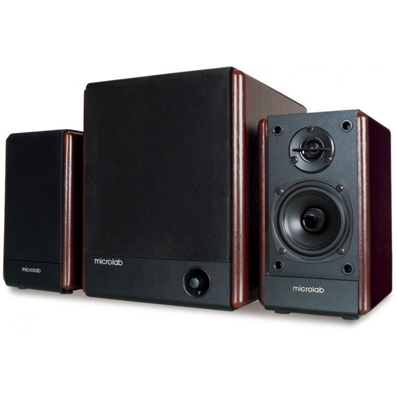 MICROLAB ����� FC330 2.1CH 24W & 2X 16W RCA ����� - (FC330-WD)