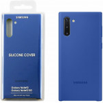 SAMSUNG ���� ��� NOTE 10 N970 SILICONE COVER BLUE - (EF-PN970TLEGWW)