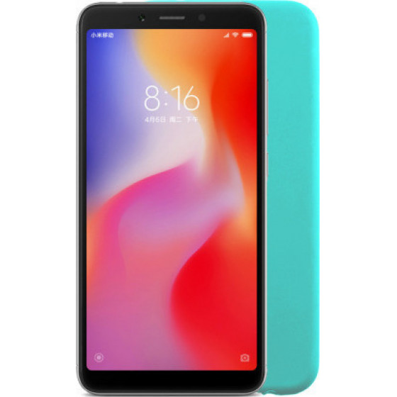 VOLTE-TEL ���� ��� XIAOMI REDMI 6A SILICON TPU LIGHT BLUE - (5205308241710)