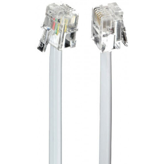 CABLEXPERT TELEPHONE CORD 6P4C 10M - (TC6P4C-10M)