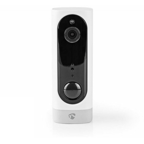 NEDIS RECHARGEABLE IP CAMERA PIR MOTION SENSOR MICROSD 3000MAH - (WIFICBI10WT)