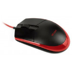 WESDAR X1 OPTICAL BUSINESS MOUSE RED BLACK