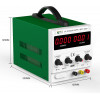 BEST POWER SUPPLY 30V/5A AC/DC 8X USB - (BST-305D)