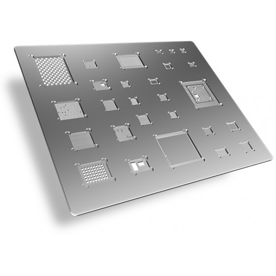 BEST REBALLING STENCIL ��� IPHONE XS/XS MAX/XR - (BST-A12)